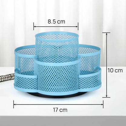 Topwey Pen Holder for Desk, Rotating Pencil Holder, Cup Holder for Desk Office - Image 5