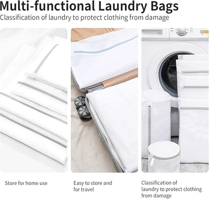 3 Pack Large Mesh Laundry Bags by MDSXO- Fine Durable Lingerie Delicates Bag - Image 6