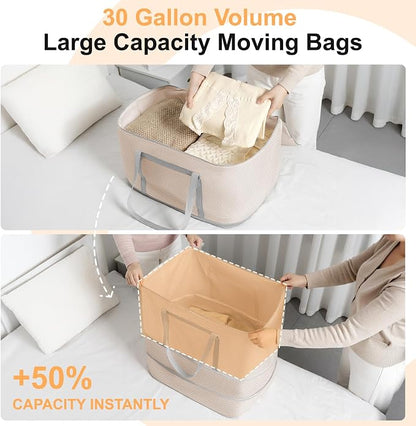 Comforter Storage Bag - 120L Bedding Storage Bags - Image 9