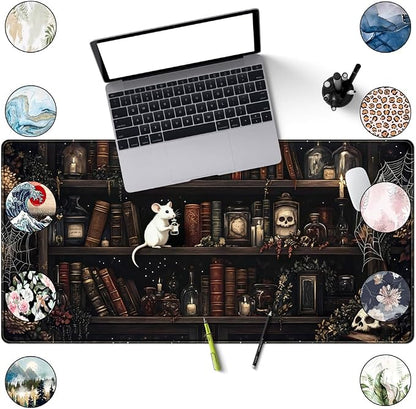 Dark Witchy Desk Mat Gaming Desk Pad Large Mouse Pad, Magician'S Fantasy - Image 8