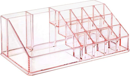 Ikee Design Pink Jewelry & Cosmetic Storage Display Boxes Two Pieces Set - Image 5