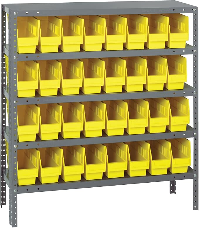 Quantum Storage Systems 1839-203YL Store More Steel Shelving Unit by QuantumStorageSystems