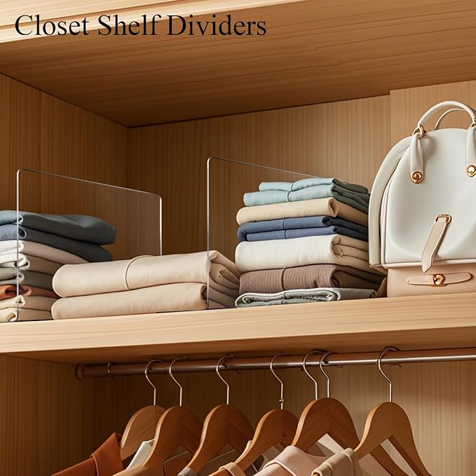 Shelf Dividers for Closet Organization - Image 5