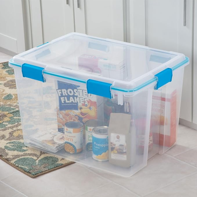 Sterilite 16-Pack Gasket Box, Weather-Resistant Storage Bins - Image 6