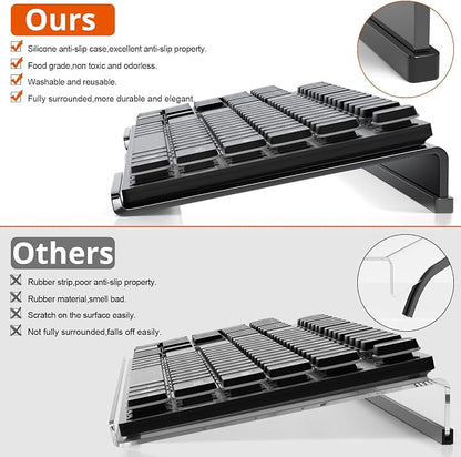 Richboom Computer Keyboard Stand Tilt PC Keyboard Stand Riser - Image 6