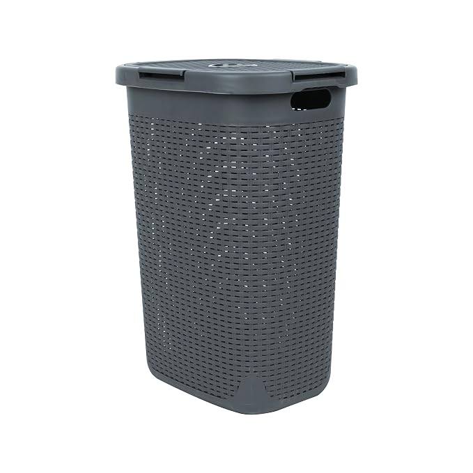 Mind Reader Slim Laundry Hamper - Image 7
