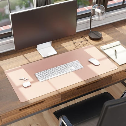 Smead Desk Pad, Vegan Leather Desk Mat - Image 7