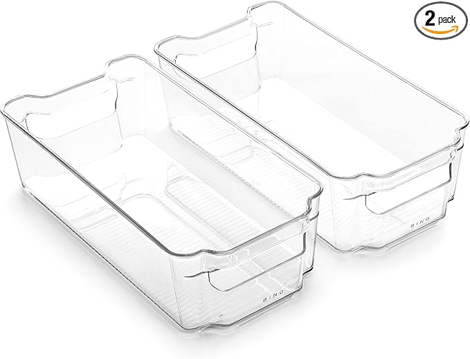 BINO | Stackable Storage Bins, Medium by BINO