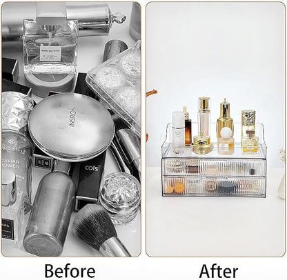 Makeup Organizer Countertop Large Cosmetic Display Cases Cosmetic Organizer - Image 3