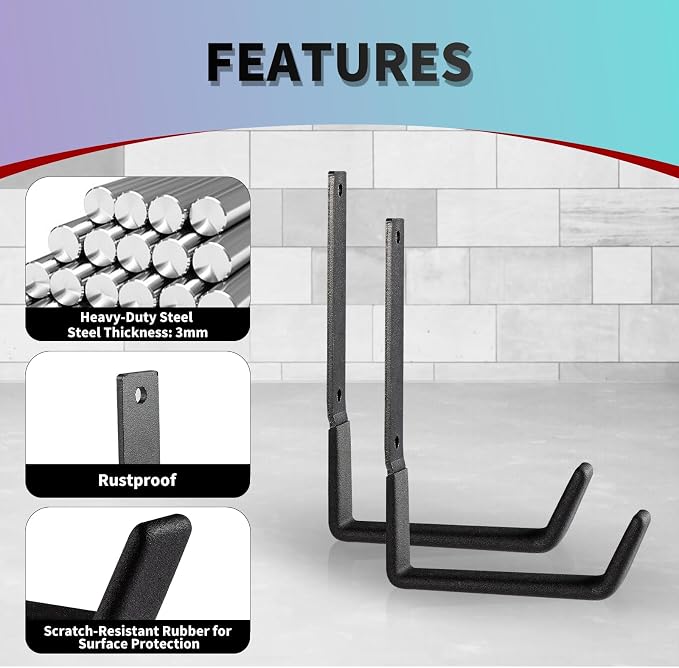 Heavy Duty Steel Hooks - Image 3