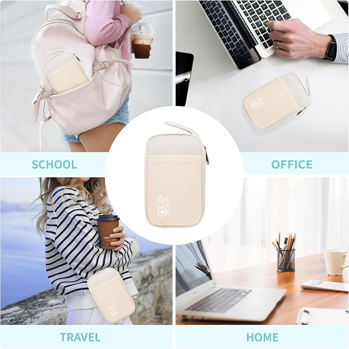 Lcsmaokin Electronics Travel Organizer, Portable Waterproof Electronic Travel - Image 7