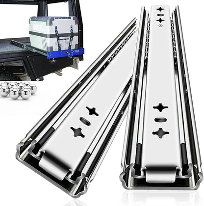 YENUO Heavy Duty Drawer Slides Full Extension 12 to 40 Inch Capacity 250 LB | by YENUO