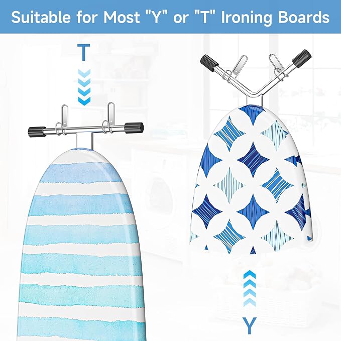 Ironing Board Hanger Wall Mount, Ironing Board Holder - Image 5