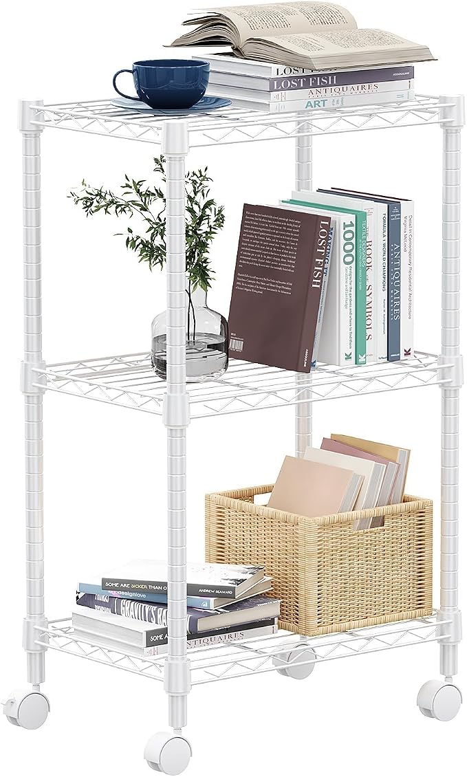 3 Tier Shelf Metal Storage Shelves Wire Rack Closet Organizers by MEIGAOPLASTICANDMETALHKCOLIMITED