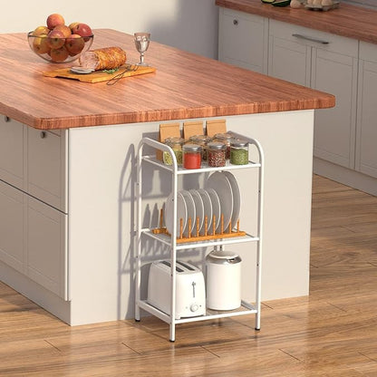MAX Houser Storage Rack with Shelf, Industrial Style Extendable Plant Stand - Image 2