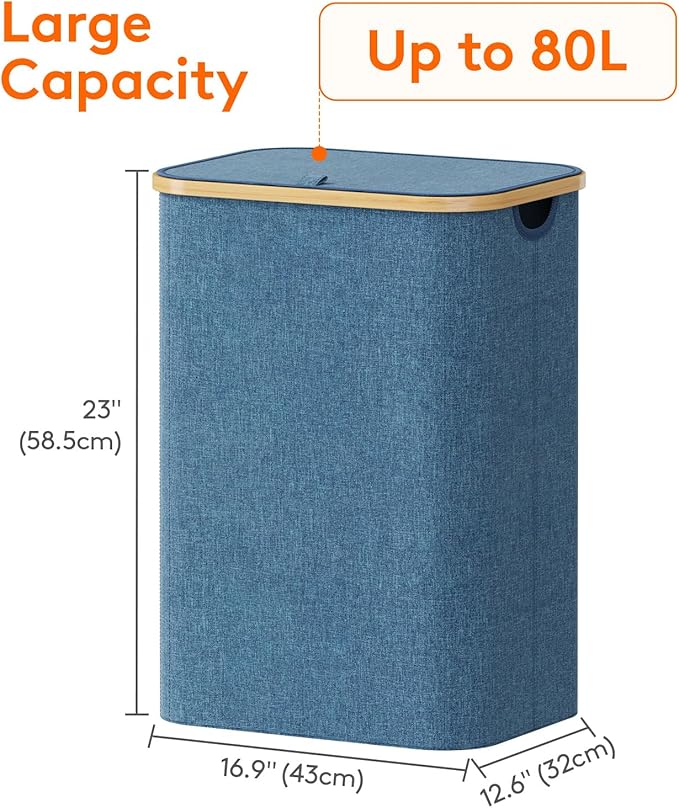 Lifewit 80L Laundry Basket - Image 4