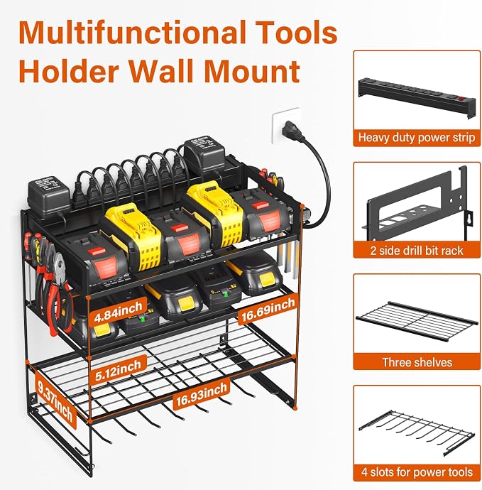 JUNNUJ Power Tool Organizer - Image 4