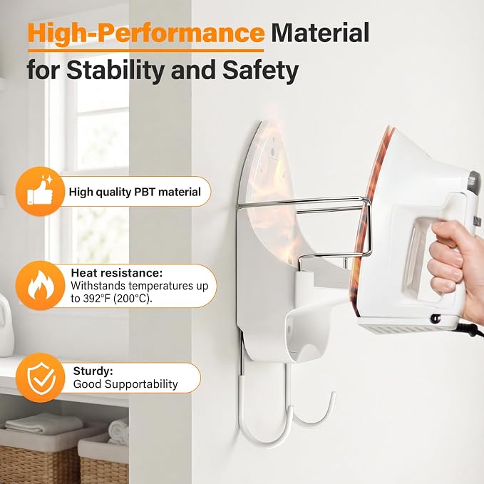 Alpinista Ironing Board Hanger, Ironing Board Holder Wall Mount | Laundry Rooms - Image 3