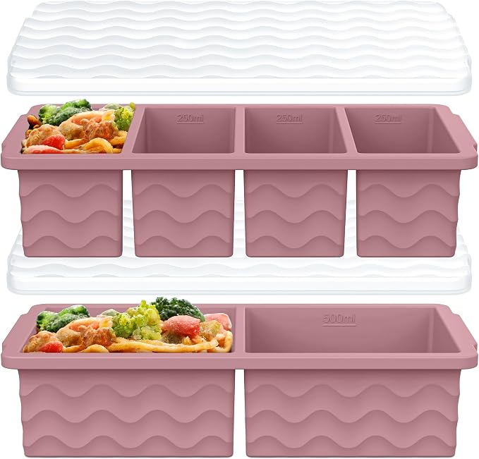 Silicone Freezer Molds for Soup by Aopigavi