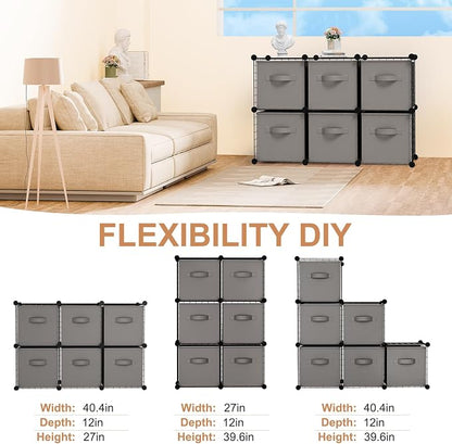 Leinuosen 6 Cube Storage Organizer - Image 4