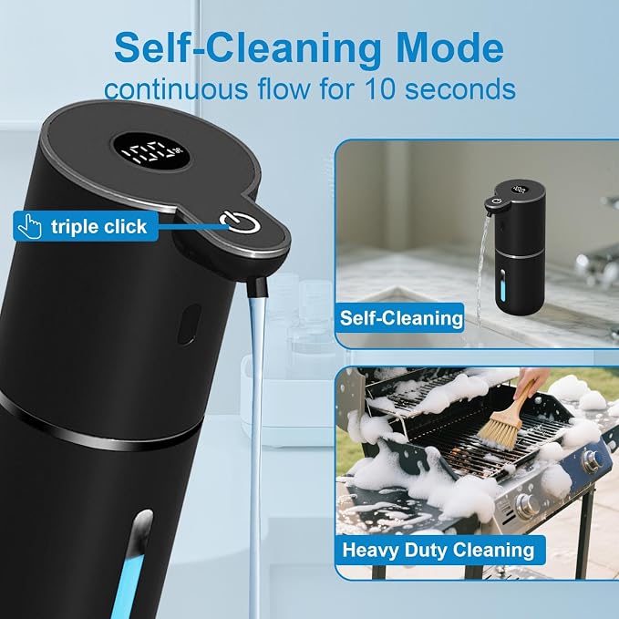 Automatic Liquid Soap Dispenser Touchless, USB Rechargeable Smart Hand Soap - Image 5