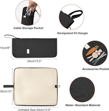 Hot Tools Organizer Heat Resistant Mat Case Hair Tools Holder Travel Bag - Image 5