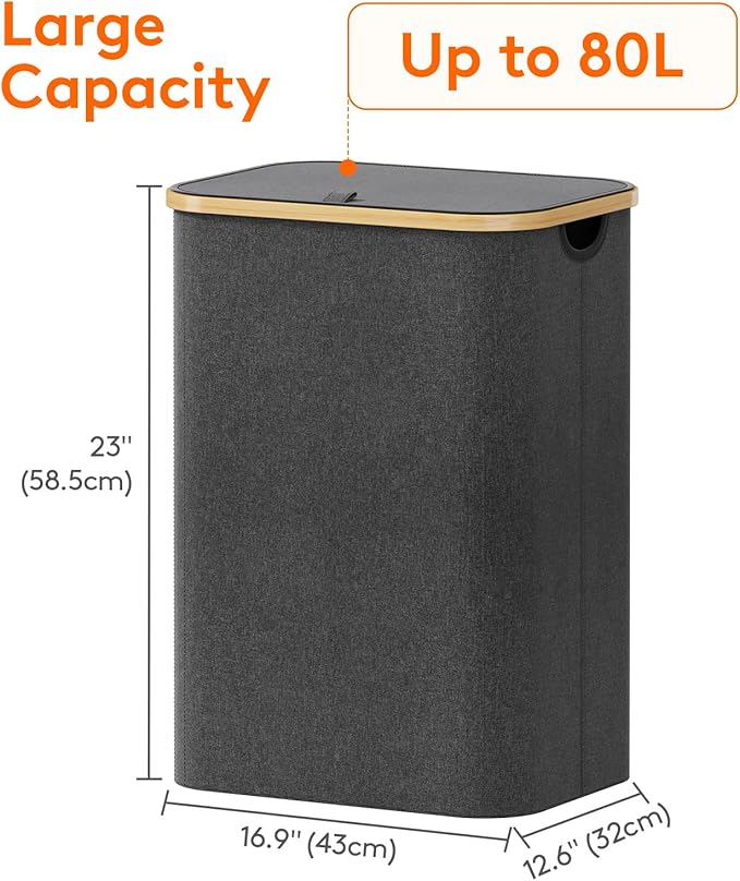 Lifewit 80L Laundry Basket - Image 4
