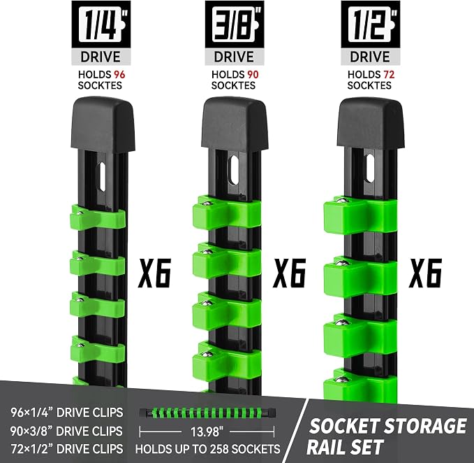 Socket Organizer Drive ABS Tools - Image 2