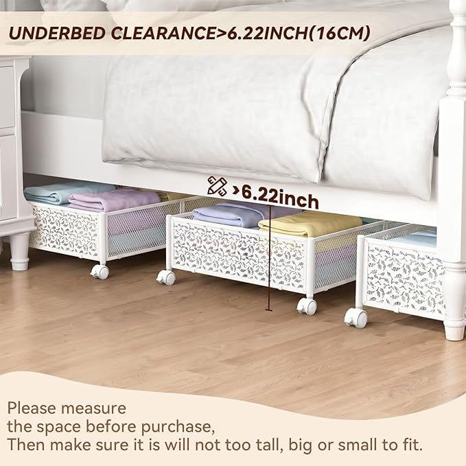 Under Bed Storage, Under the Bed Storage Containers - Image 4