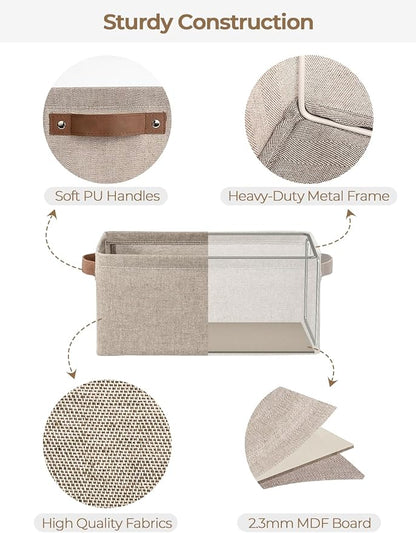 StorageWorks Narrow Storage Bins, Small Basket - Image 3