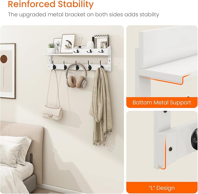 Homode Coat Rack Wall Mount - Image 3