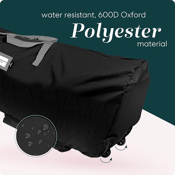 Handy Laundry Rolling Tree Storage Bag - Image 4