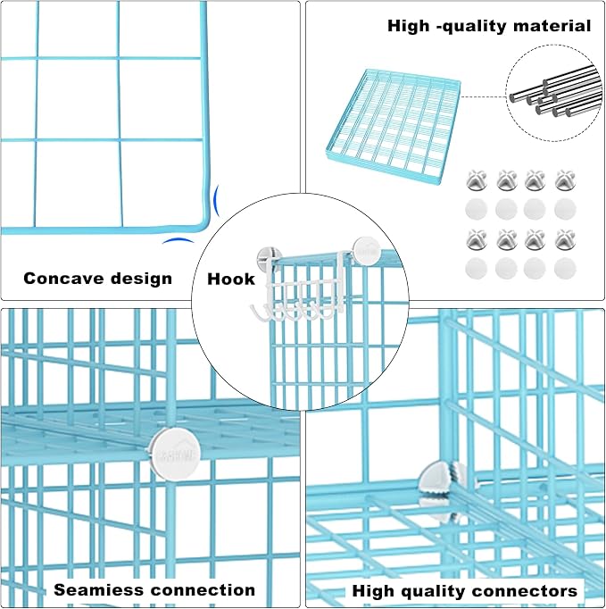 C&AHOME Wire Cube Storage, 8 - Image 8