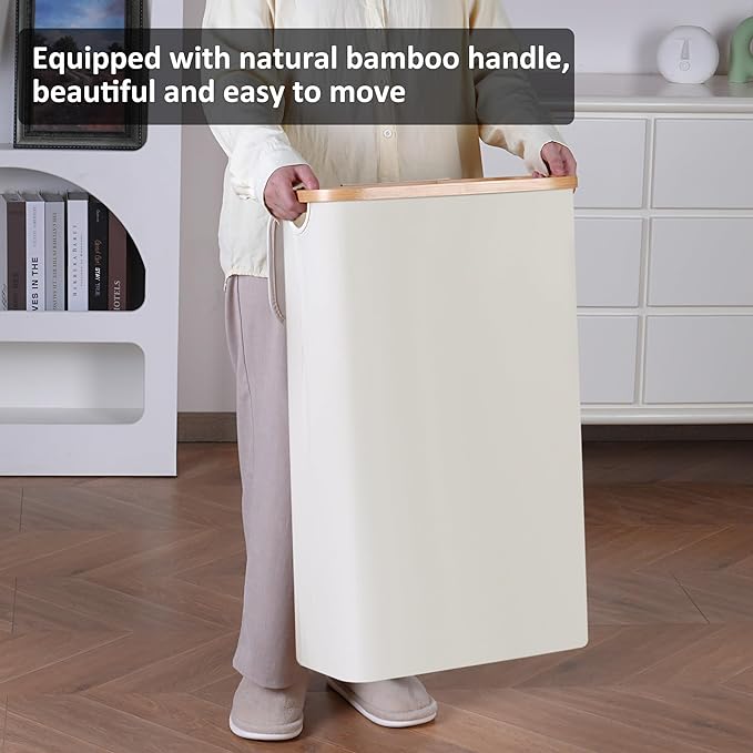 Slim Laundry Hamper, Narrow laundry Hamper - Image 6