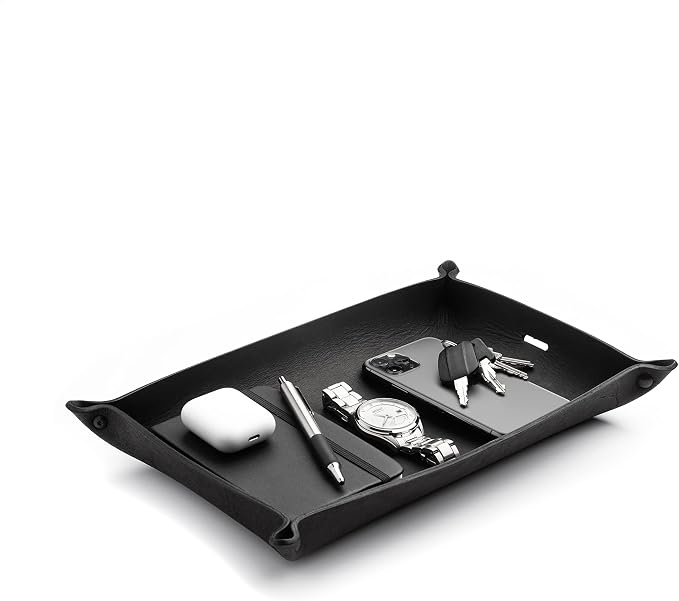 Main Street Forge Leather Valet Tray by MainStreetForge