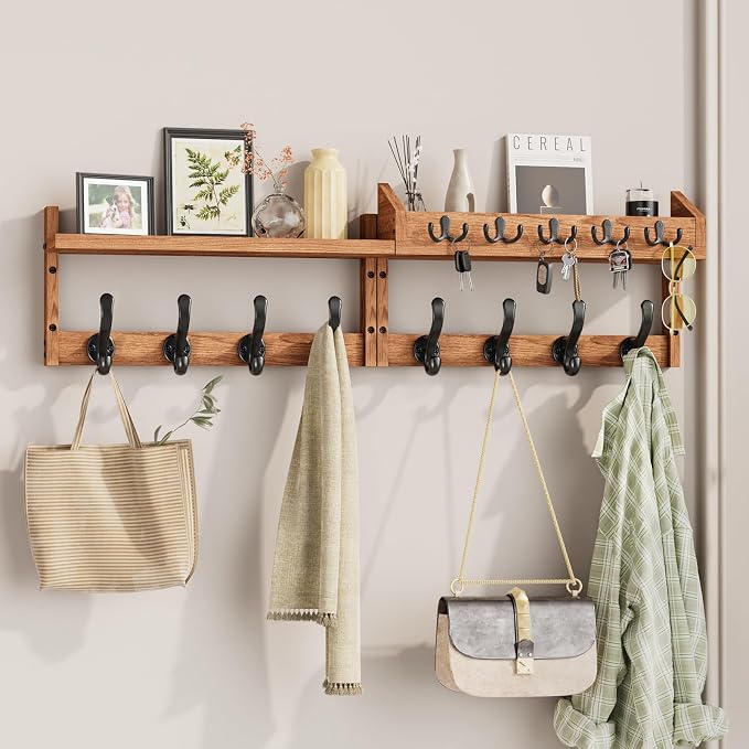 Evermagin 35" Coat Rack Wall Mount by Evermagin