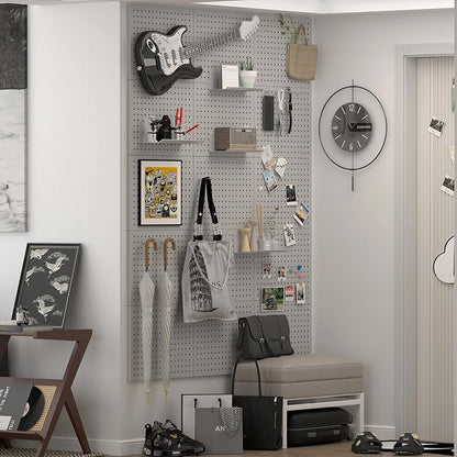 Pegboard, Metal PegBoard Panels, Steel Wall Pegboard, Metal Peg Board Wall - Image 8