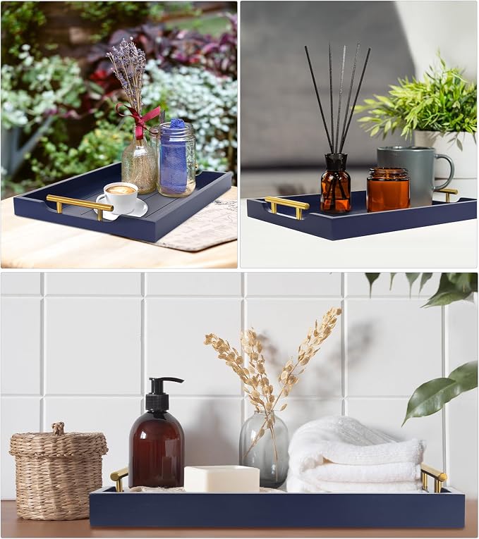 SXNOWS Wooden Serving Tray - Image 9