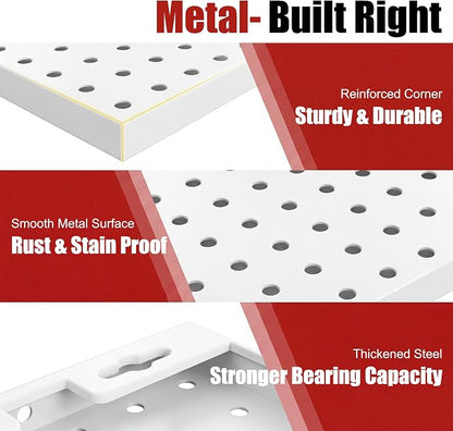8 Pack Metal Peg board Panels - Image 4