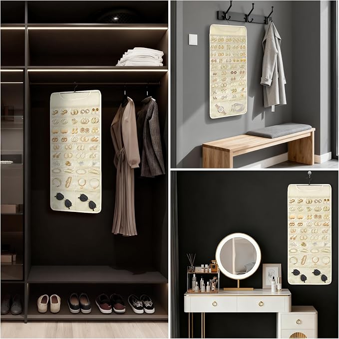 FOREGOER Hanging Jewelry Organizer - Image 6