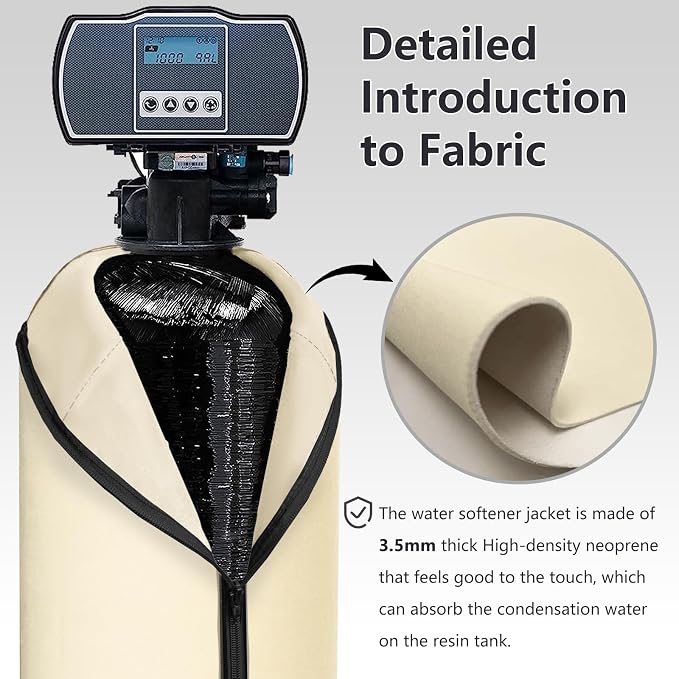 Bitubi Water Softener Neoprene Sweat Jacket, Outdoor Water Softener and Filter - Image 3