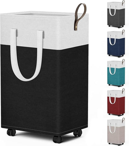 HomeHacks 75L Rolling Laundry Basket by HomeHacks