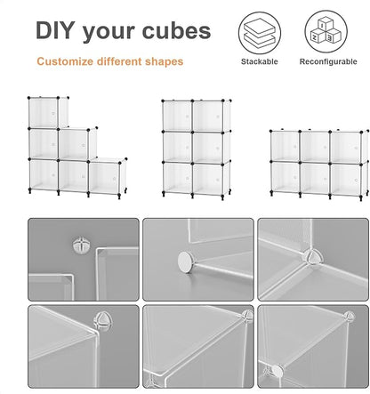 Cube Storage Organizer, 6-Cube Shelves Unit - Image 7