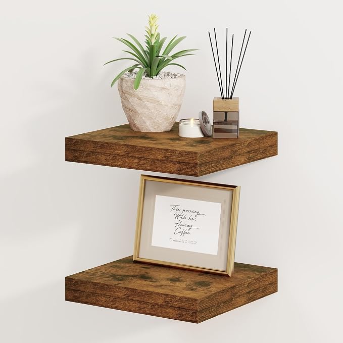 Fun Memories Floating Shelves, 8 Inch Deep Floating Shelves by FunMemories