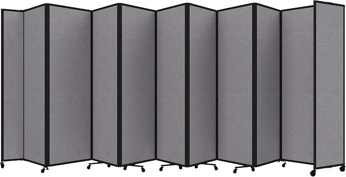 Versare Room Divider 360 Portable Wall Partition | Folding Panels | Large by VERSARE