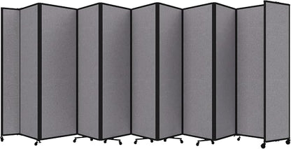 Versare Room Divider 360 Portable Wall Partition | Folding Panels | Large by VERSARE