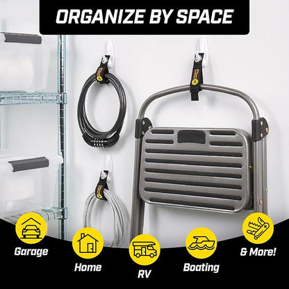 Heavy-Duty Wrap-It Storage Straps, 7-inch - Image 8