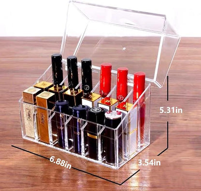 Lipstick Holder 18 Spaces Lipgloss Organizer - Image 2