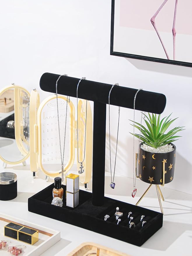 Multi-Use Jewelry Holder Stand, Necklace Bracelet Ring Organizer Stand - Image 2