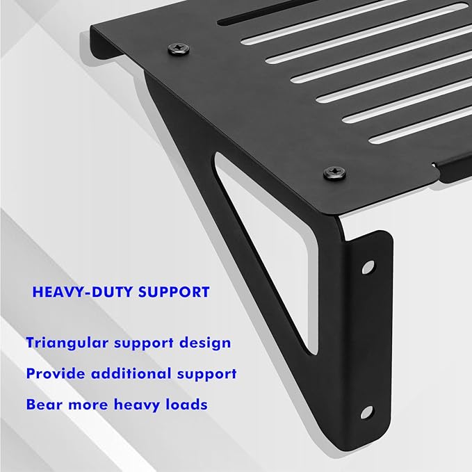 Heavy Duty Metal Pressure Washer Shelf 20" x 10", Power Washer Storage Rack - Image 4